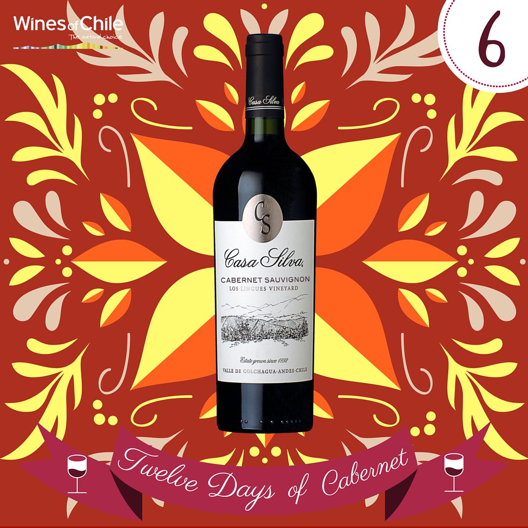 LatinoFoodFest's tweet photo. @DrinkChile Day6 of #12DaysofCab! @Casa Silva_Cab Sauv-strawberries, #cherries &amp; cassis: https://t.co/hzMZGbRJzp https://t.co/NbxEy33bHw