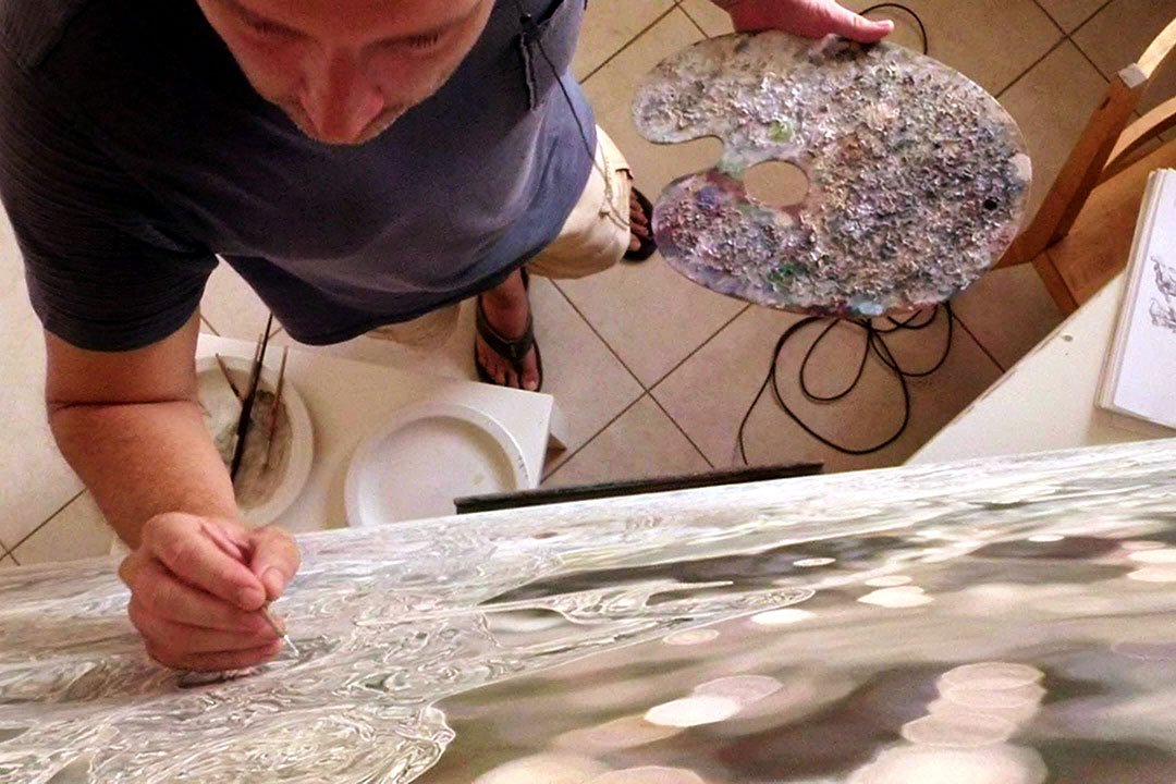 peterstrobos's tweet image. Refusing to let me go just yet! #finishingup #newartwork #oilpainting