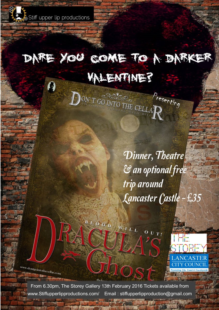 lancasterunlock's tweet photo. RT @StiffUpperLipPr: Come to the dark side #valentine #dontgointothecellar https://t.co/MnGuYiqOyh