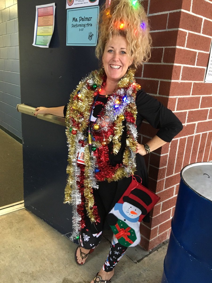 RT and like Mrs. Palmers ugly sweater.