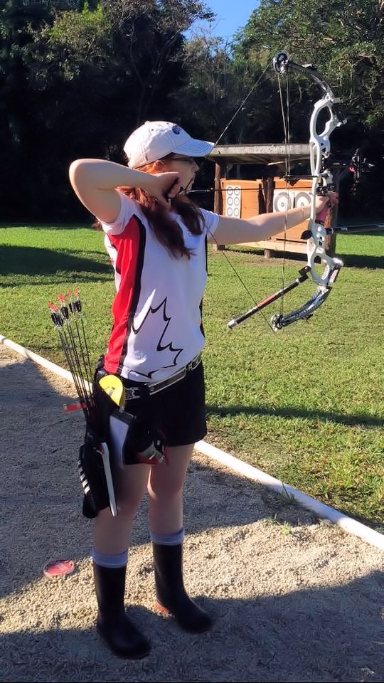 fiona_shae's tweet photo. Gold at the NAFAC in Florida, AND broke 2 World Records!!! Can't wait to shoot this beautiful course again!!! #NAFAC https://t.co/16NhFL1yMx