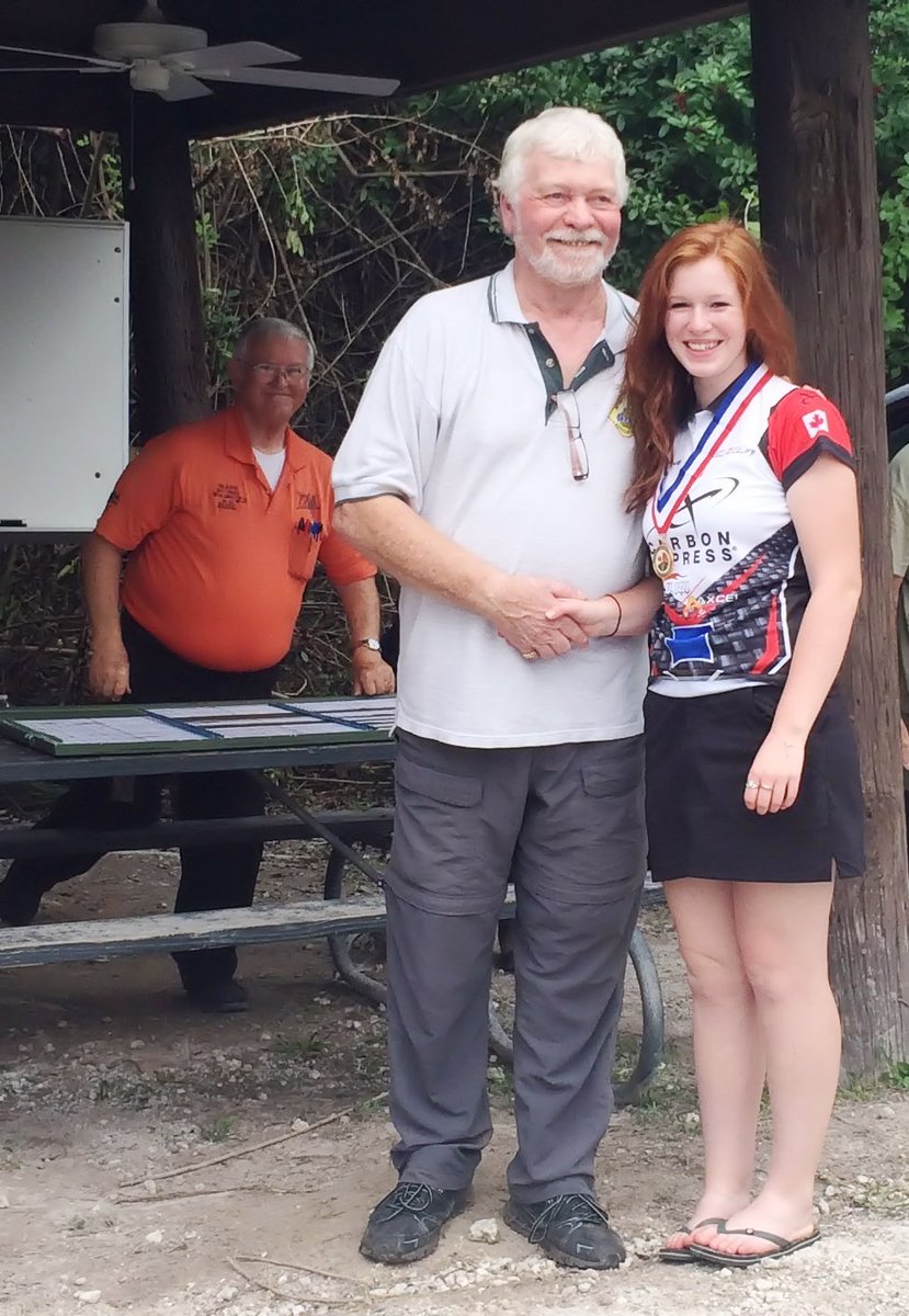 fiona_shae's tweet photo. Gold at the NAFAC in Florida, AND broke 2 World Records!!! Can't wait to shoot this beautiful course again!!! #NAFAC https://t.co/16NhFL1yMx