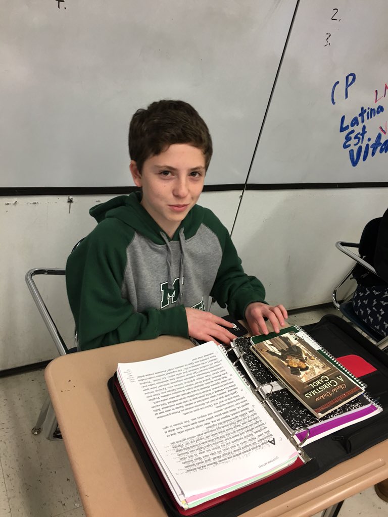 AlanCTang's tweet photo. David doing some productive work. Only a freshman #smart #miralatin https://t.co/19R8TPW5fq