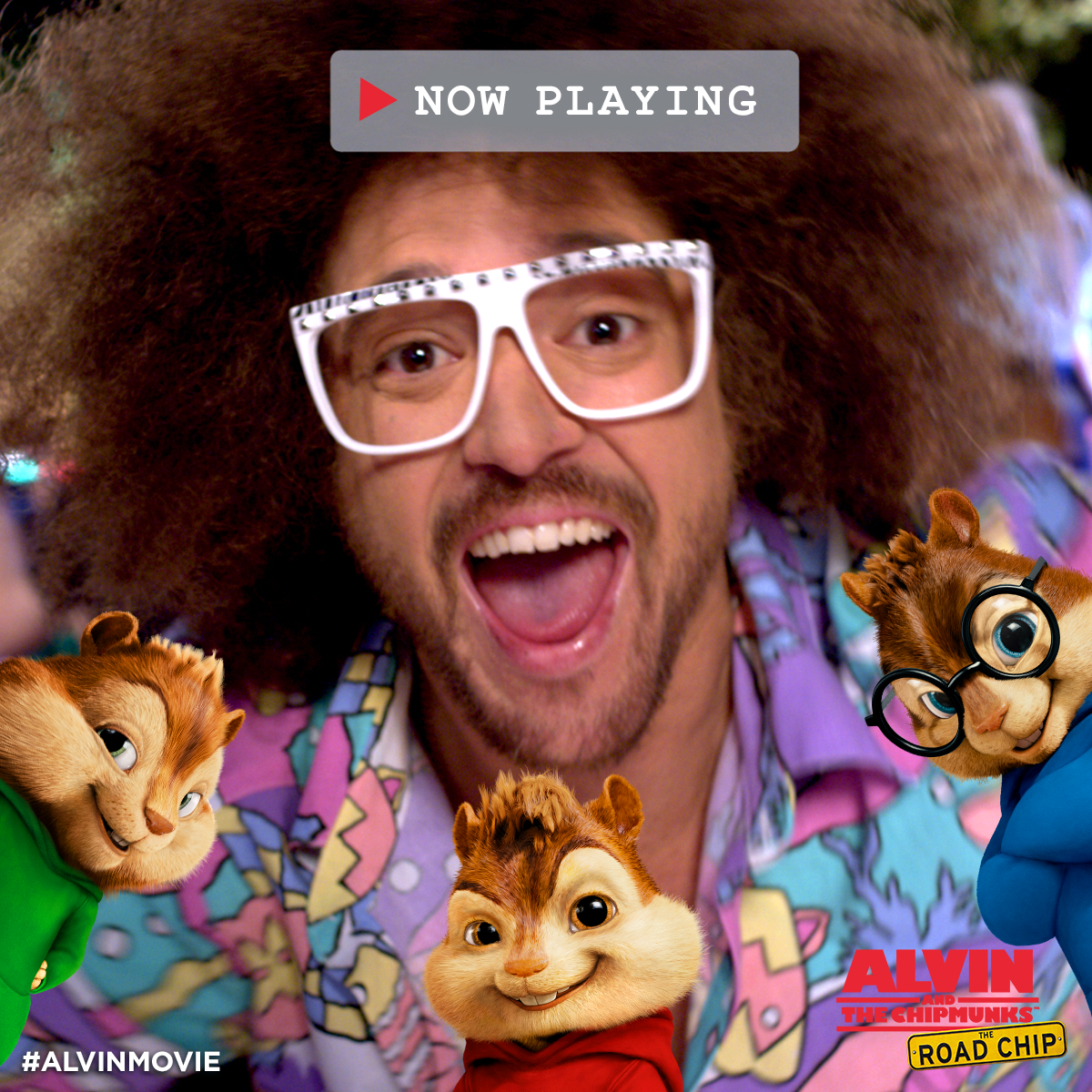Redfoo On Twitter The Juicy Wiggle Is On Go See Alvin The Chipmunks The Road Chip Today Tix Https T Co 5khssdtcxm Alvinmovie Https T Co I3ps2hnjf4 Twitter