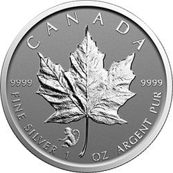 ProCoincom's tweet image. 1 Oz. #Canadian #Silver #Maple #Monkey Privy available at #ProCoin at $19.94 buff.ly/21WAf3E