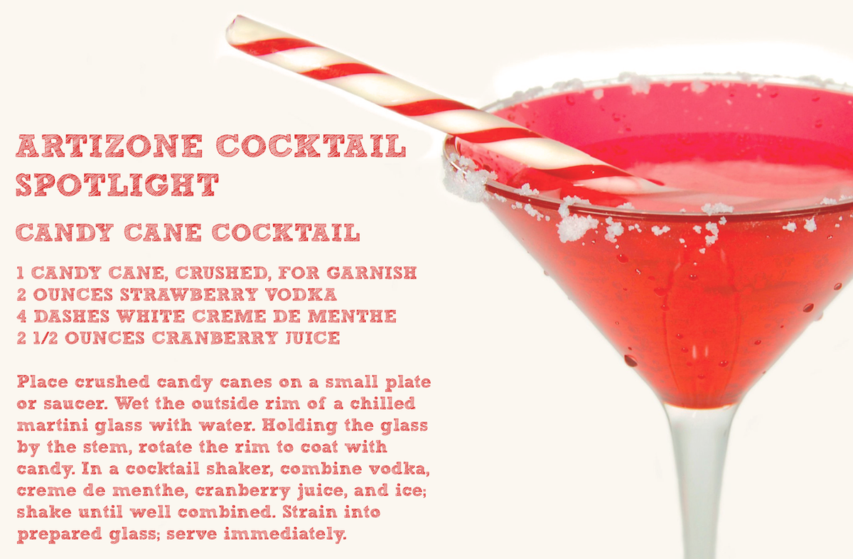 artizonechi's tweet photo. Need a specialty #cocktail for the #ChristmasEve party? This festive Candy Cane Cocktai is sure to satisfy. #cheers https://t.co/bHXtUvNhvn