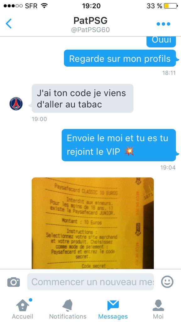 Merci l'ami 💥✅
VENEZ EN MP POUR DEVENIR VIP 💥⚽️