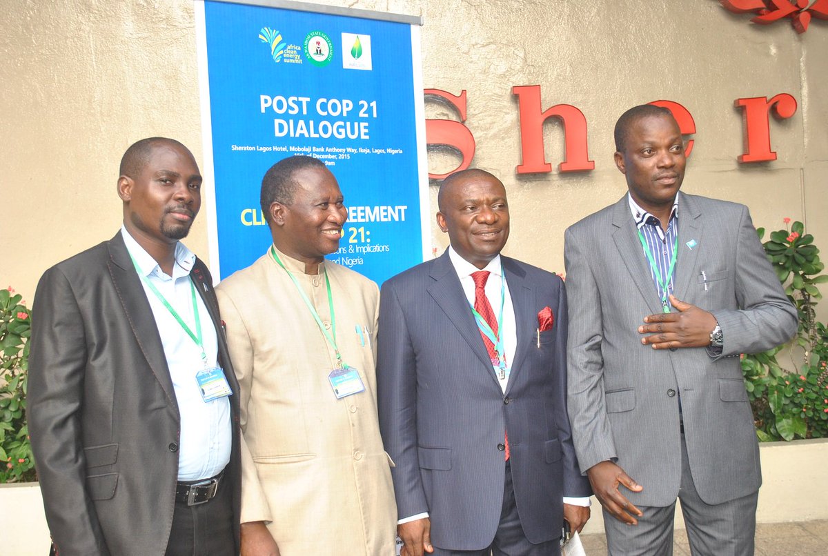 Post #COP21Paris dialogue in Lagos #NigeriaCOP21 ; Sponsored by #AkwaIbom State Govt.