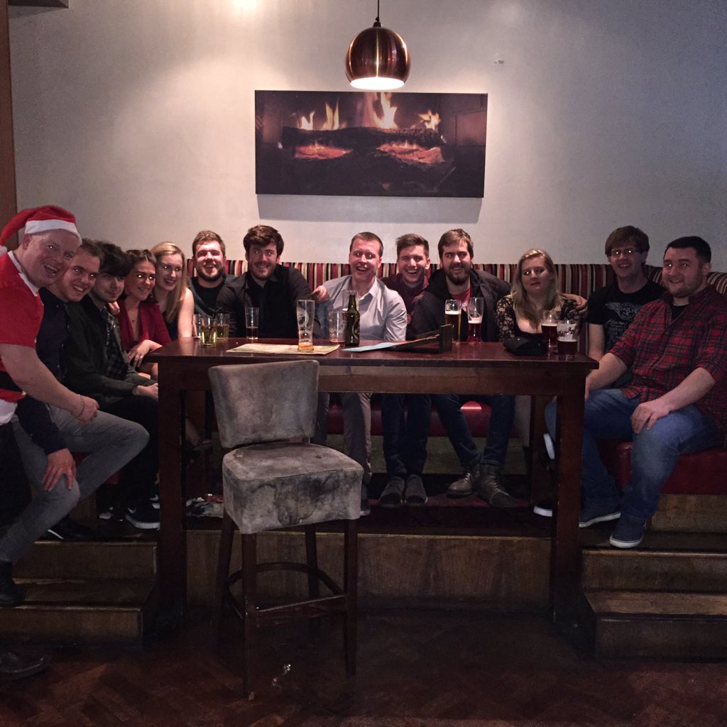 LpoolSouthScout's tweet photo. Liverpool South & Merseyside Network Christmas night out in Liverpool tonight! Let the fun begin... @ukscoutnetwork https://t.co/wAlOcDID82