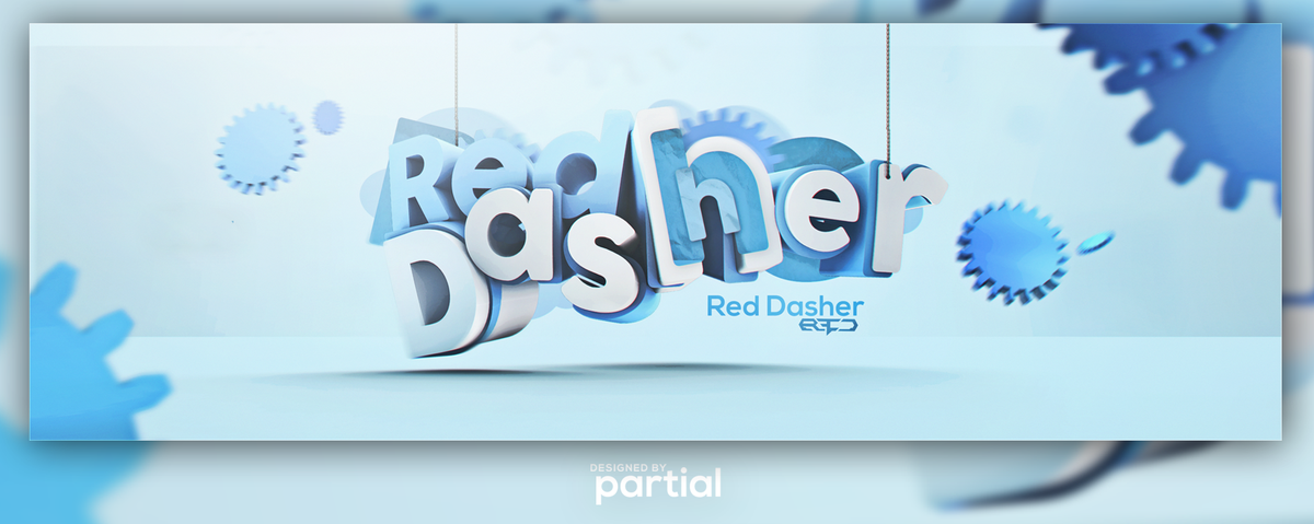 p4rtial's tweet image. Header for @Red_Dasher 

All likes and Retweets appreciated!