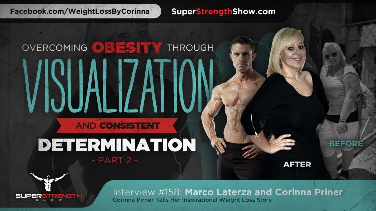 strengthshow's tweet photo. Find out how Corinna went from 264 lbs to 132 lbs in our part 2 interview right here https://t.co/ckaqWJW0B4 https://t.co/nFKFUbAHZf
