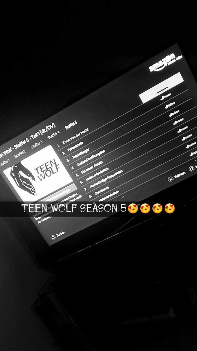 __Channy_'s tweet photo. Endlich ist die 5Staffel in Deutschland 😍😍😍
#TeenWolf #DylanOBrien https://t.co/8byVw2yhfT