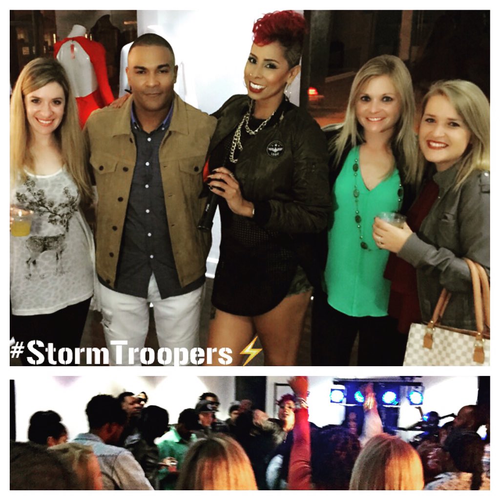 Djstormymonroe's tweet photo. ❤️ all of my #StormTroopers ⚡️ at my private listening party spons'd by #quietstormvodka #flytlab #edm #atlantaedm https://t.co/YX5VDo1nEk