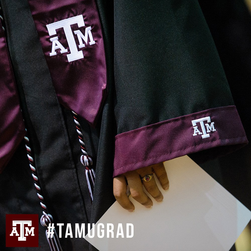 TAMU's tweet image. Congrats &amp;amp; Gig 'em to @BushSchool, @ArchCollegeTAMU, @TAMUEngineering, &amp;amp; @tamuvetmed Aggies graduating! 👍🎓 #TAMUgrad