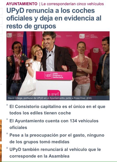 UPYD's tweet photo. Porque hemos dado ejemplo, porque hacemos lo que otros prometen, ¡#elvotoquetoca es #UPYD! https://t.co/1Ar4gO0MtY
