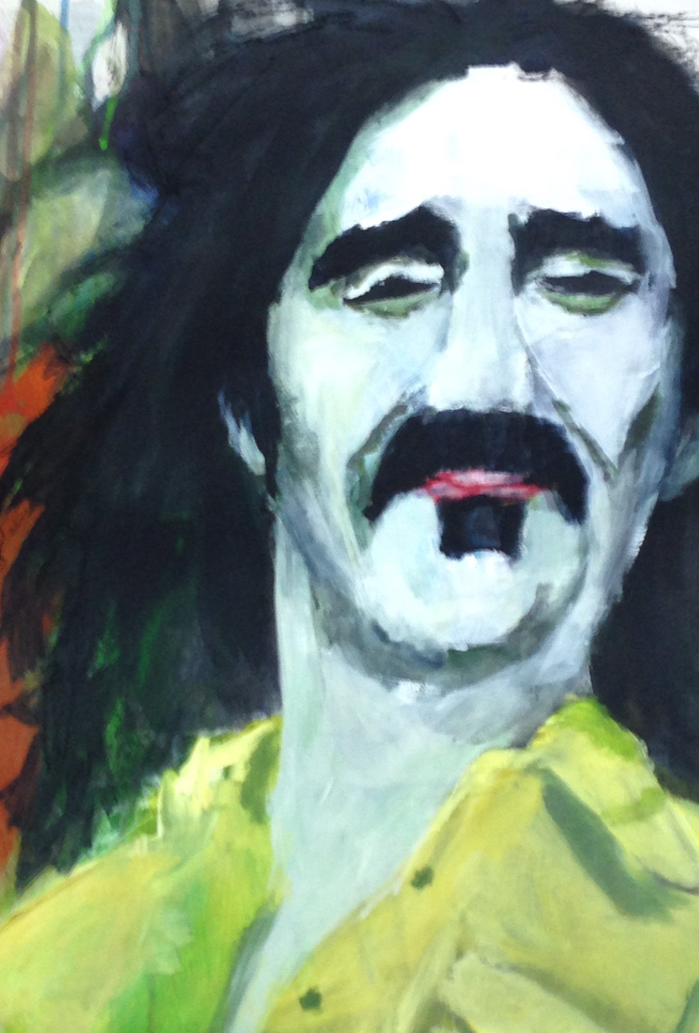 21th of december birthday of Frank Zappa. He is so happy in 