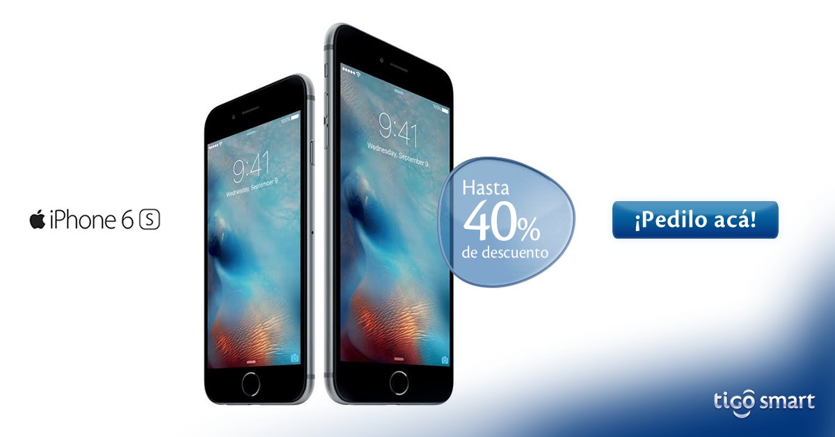 TigoParaguay's tweet image. Accedé a la tecnología 3D touch del iPhone 6s  y disfrutá de una #NavidadConectada: bit.ly/1G2Es9b
