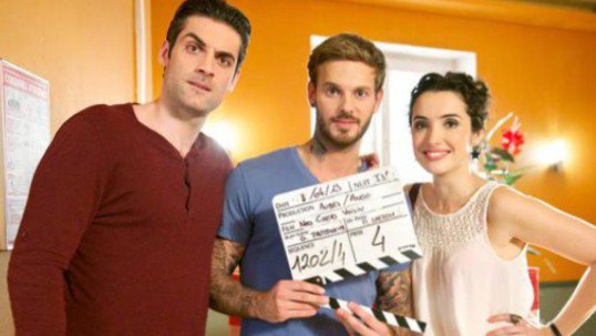 NCV_TF1's tweet photo. Attention sa tourne....❤💋 @gilalma @IsabelleVitari @MPokora @NCV_TF1 https://t.co/O7fhby8xz1