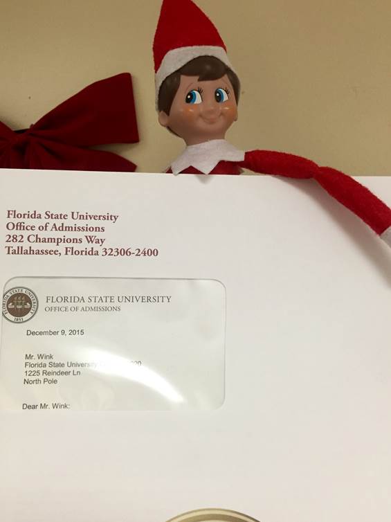 Florida state university admissions office address