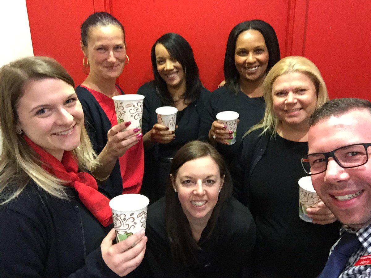 FCPickeringTown's tweet photo. Our Amazing Crew @FCPickeringTown is wishing everyone a Happy Holiday #cheers #eggnog #flightcentre #thekingdom https://t.co/BxHKFaQvIW