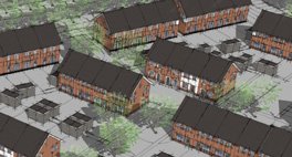 Sneak preview ontwerp Hofwoningen #Park #Harga #Schiedam