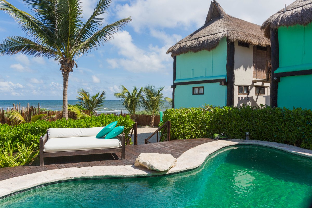 ElPezTulum's tweet photo. I was debating between pool or the beach... So I started here, later we'll see... #elpezhotel #enjoytulum https://t.co/2dkTHE0F0I