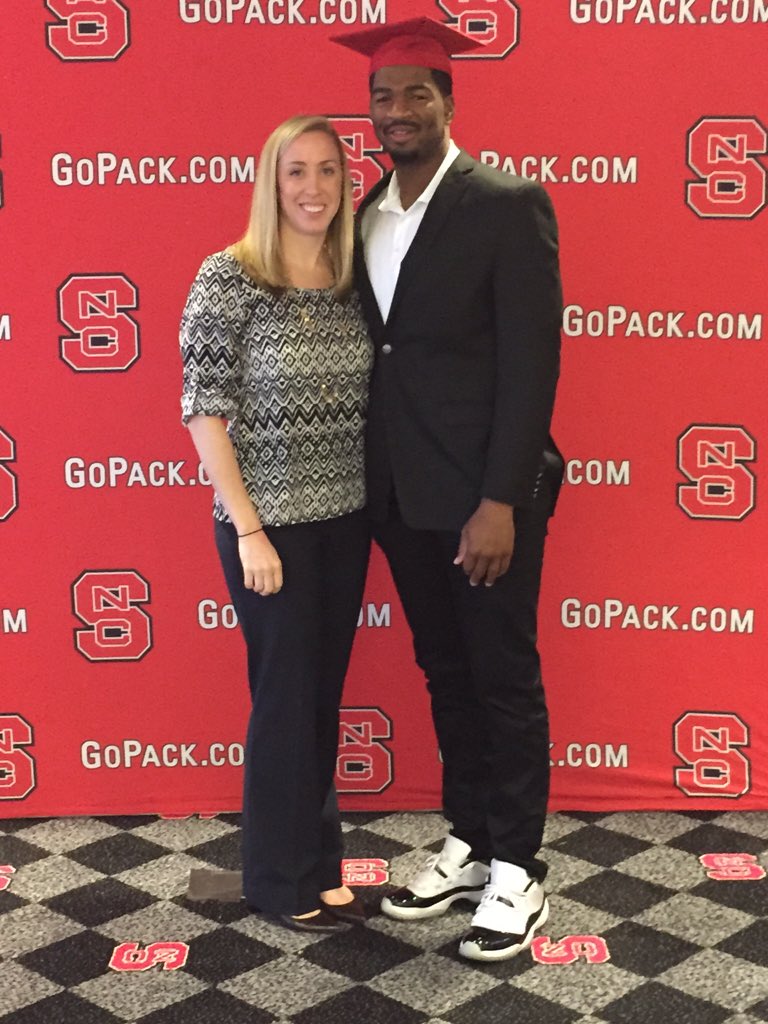 abeelam's tweet photo. “@ASPSA1: Congrats to @PackFootball QB @JBrissett12, who graduated today from @NCStateCHASS #NCState15 https://t.co/YzQ2XfHaJk”