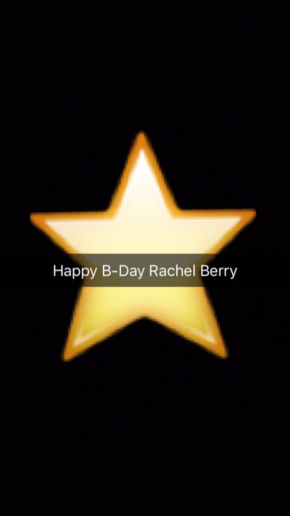  happy Birthday Rachel Berry! My inspiration    