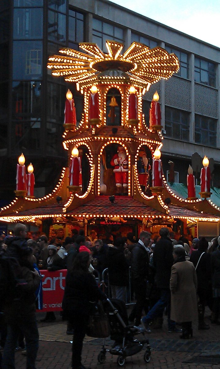 KitBridgewater's tweet photo. Adventures at the German Markets Birmingham. https://t.co/U70VB1NZhW