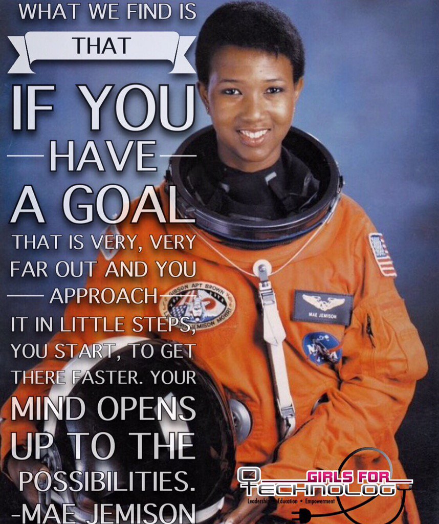 girlzfortech's tweet image. #GirlsForTechnology #WomenInSTEM #NASA #EmpoweringWomen
