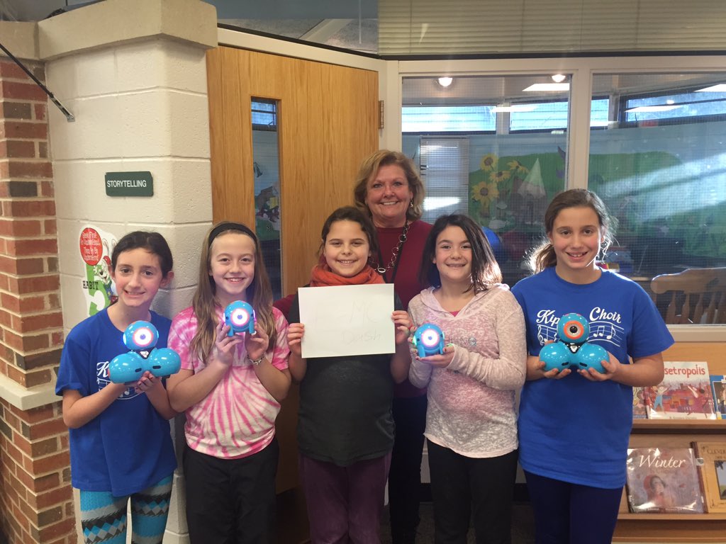 So proud of these girls!! 1st place in Illinois in the <a href="/WonderWorkshop/">Wonder Workshop</a> robotics competition #engage109 #kip109