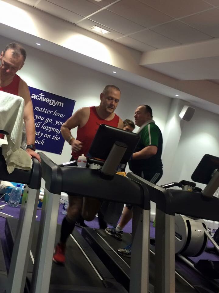 teamcasper2015's tweet photo. @razorrocket finishes his #indoorultrachallenge @GreenvaleLC in just under 14 hours 👏👏👏 #teamcasper #coachfrancis https://t.co/7qkIf7lrEZ