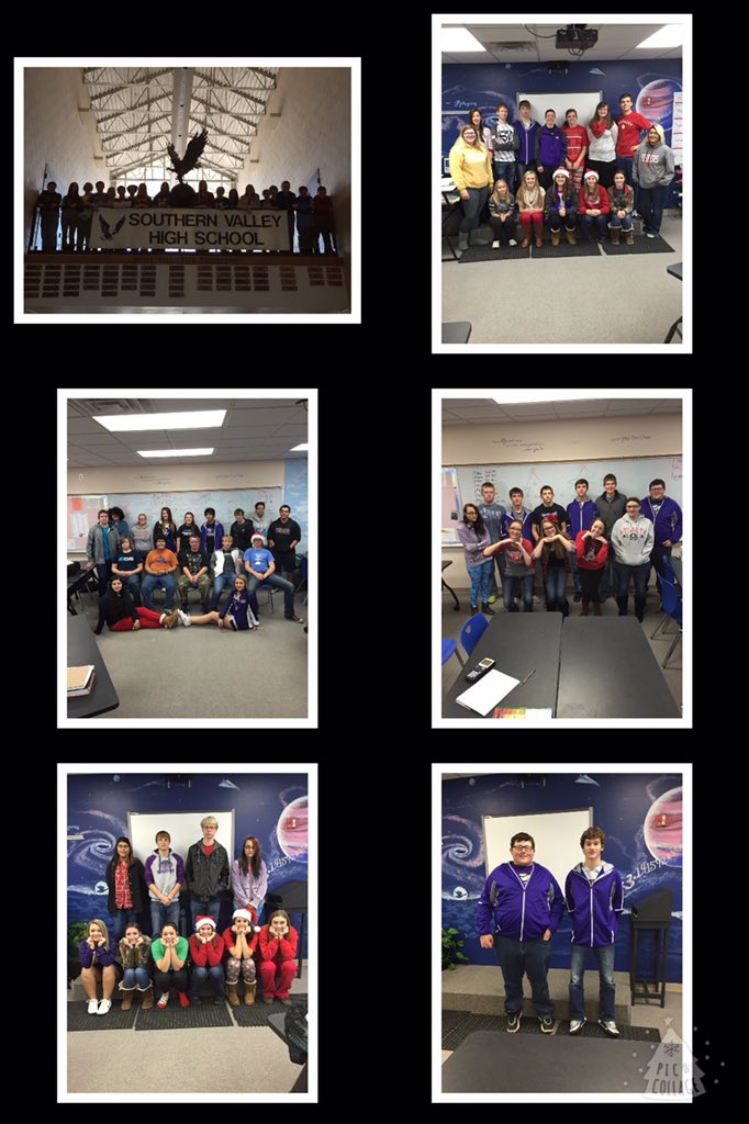 KrejdlAnita's tweet photo. Happy Holliday Break SV students! #onesemestercomplete #svnation @SVEagles https://t.co/WIQhg09zJJ