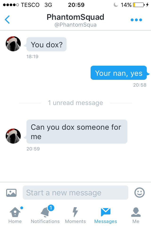 oopsdox's tweet image. For real? 
These guys that can take down PSN, Xbox &amp;amp; Reddit but can't dox someone?
@hackingurwifi @fbiarelosers