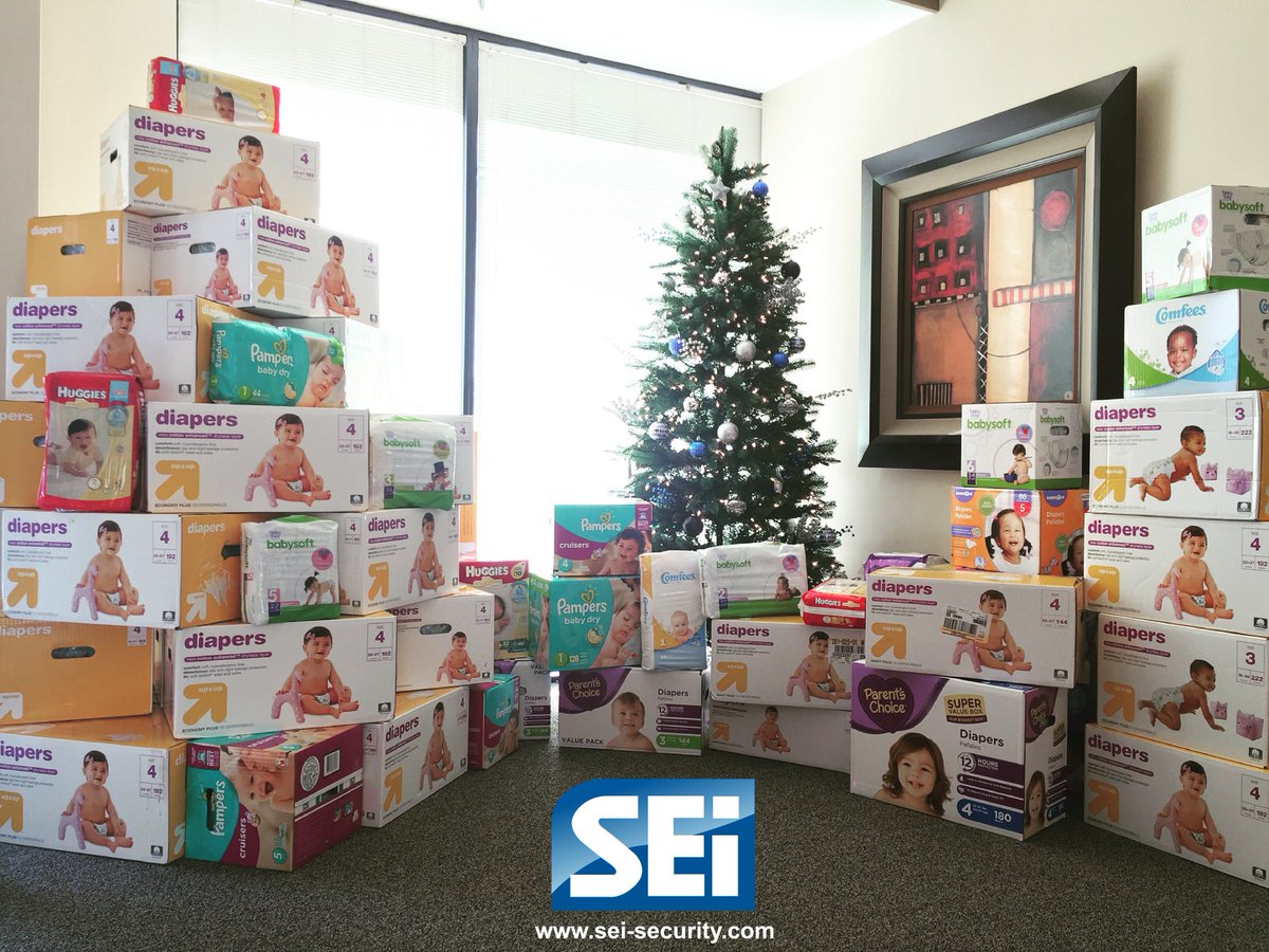 SEi_Security's tweet photo. Thanks to our employees we dropped off 8,469 diapers to the @Channel941Omaha @OpenDoorMission #channeldiaperdrive https://t.co/IZLWoBR7F8