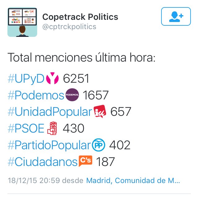 UPYD's tweet photo. Este domingo no te creas las encuestas, ¡#UPYD va a ser la sorpresa del #20D! #elvotoquetoca https://t.co/AiDtwWeLQE