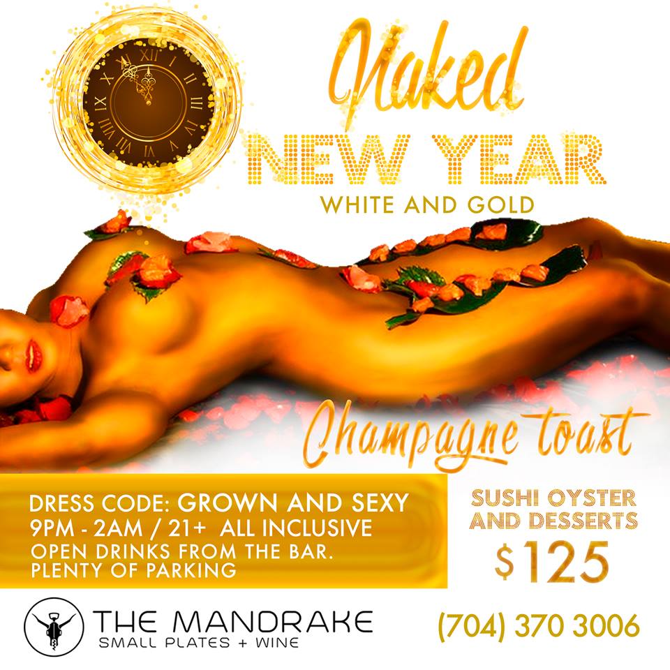 NEW YEAR'S EVE @ <a href="/themandrakeclt/">The mandrake Clt</a> 
Don't miss it!