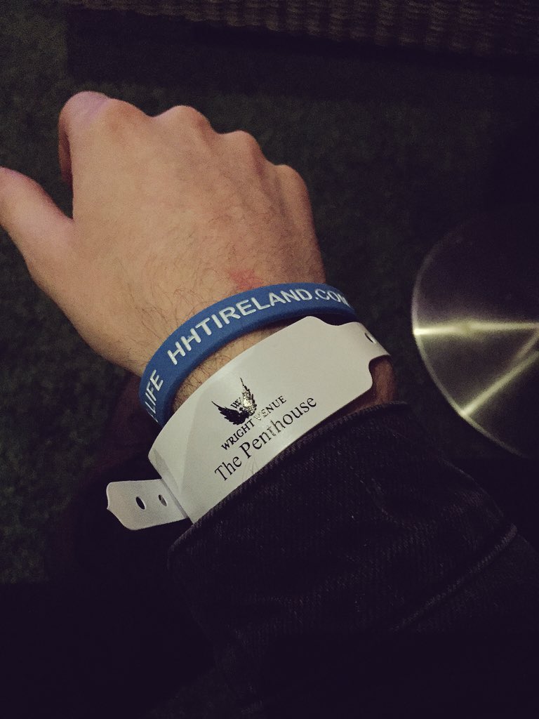 Down at <a href="/TheWrightVenue/">The Wright Venue</a> showing our support for HHT Ireland! Some great acts down here tonight at <a href="/ChandelierSesh/">Chandelier Sessions</a>