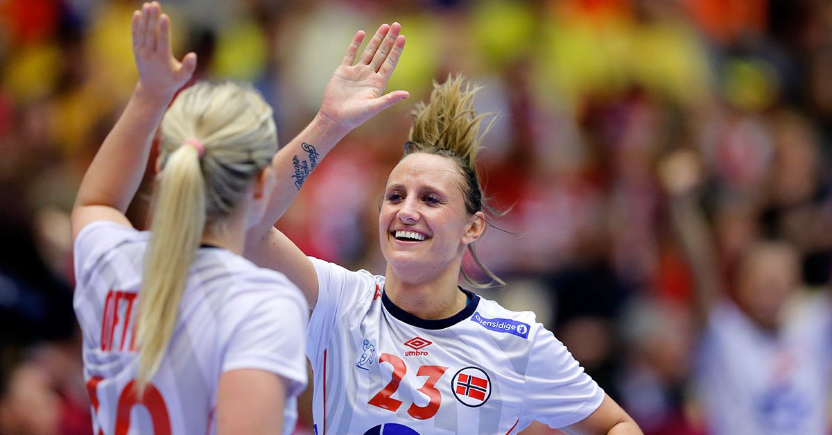 SVTSport's tweet photo. Norge till VM-final – efter rysare. https://t.co/RZqyxvm4E6 #handboll #handbollsVM https://t.co/iijzsj6tsV