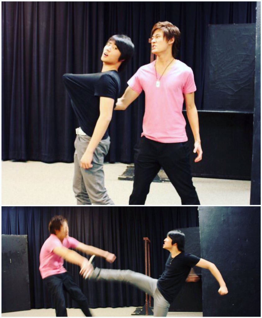 terry__he's tweet photo. HAPPY BIRTHDAY HAN BAO BAO BOI @youngk1993 🍔👑🤘🎉
#TheyDontWantUsWearingPinkShirtsInDrama... https://t.co/shkulUTEs1 https://t.co/rviCSrICiP