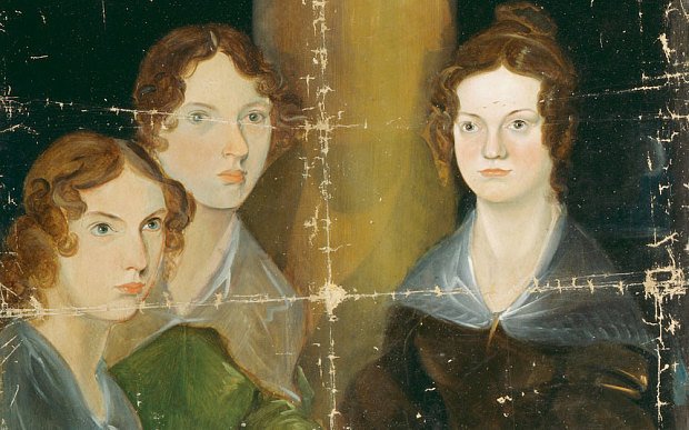 jesswangs's tweet photo. As if by magic, the Brontes' brother is starting to appear in his painting of his sisters: https://t.co/XsquAJvRRJ. https://t.co/e5jE2gLFKP