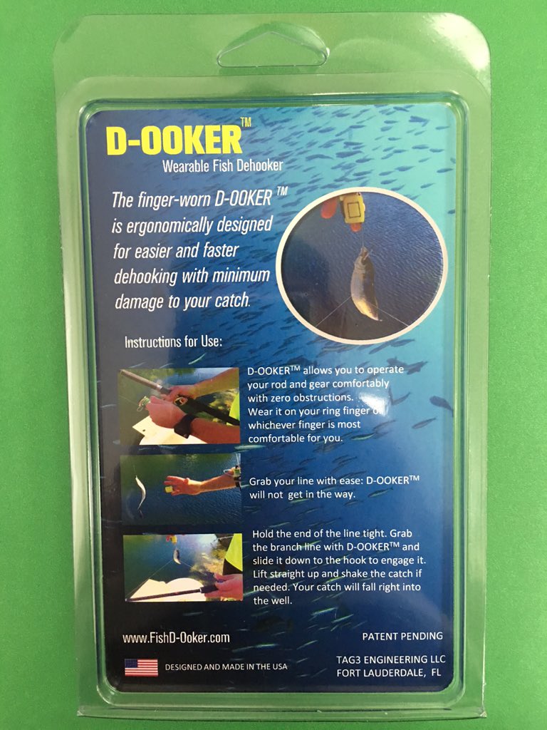 D_OOKER's tweet photo. Dehooker D-ooker Wearable Fish Dehooker-Free Shipping, also on Amazon! 
 https://t.co/pbvuLjgf12 https://t.co/oklNZ5aHho