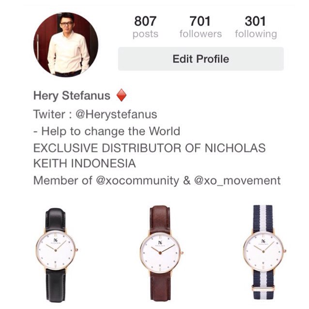 Herystefanus7's tweet photo. EXCLUSIVE DISTRIBUTOR OF NICHOLAS KEITH INDONESIA - GRAB IT FAST https://t.co/xe4kToh4pn