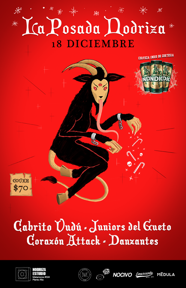 HOY CABRITO VUDU EN LA POSADA NODRIZA!