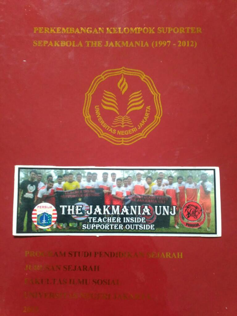 Dirgahayu The Jakmania ke -18.Semoga makin dekat kpd masy Jakarta,makin cepat mendokumentasikan perjalanan hidupnya.