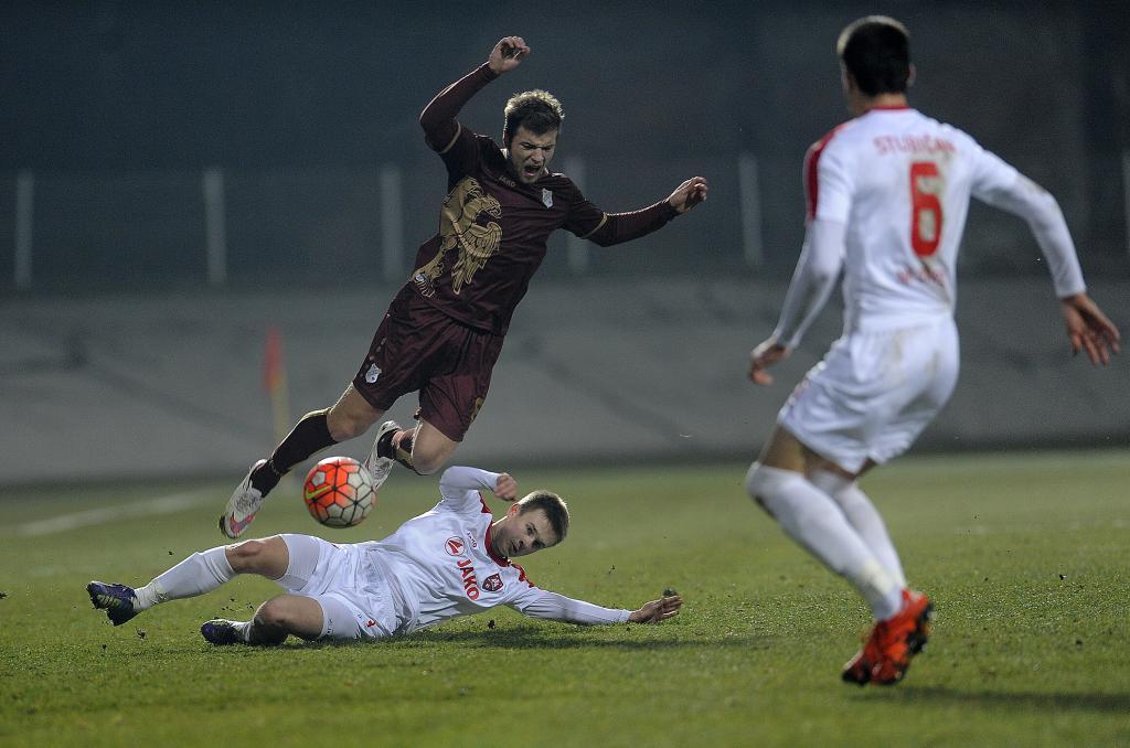 Ristovski is brought down