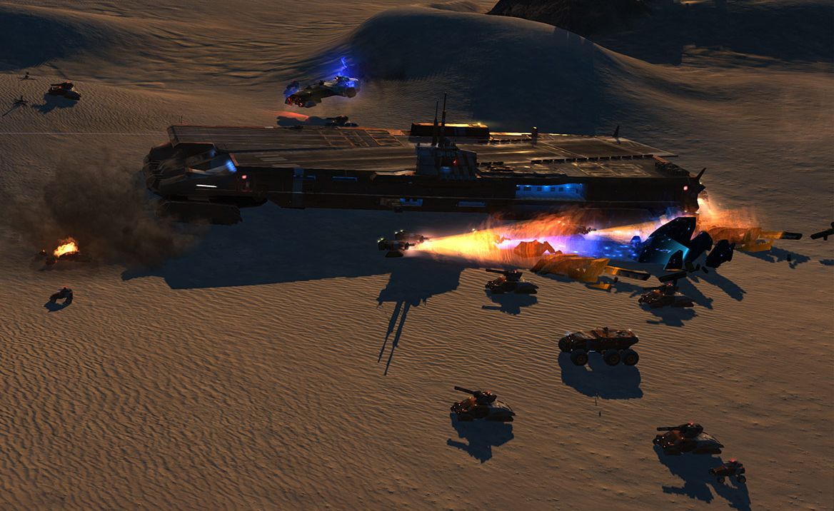 GameSpot's tweet image. Homeworld gets a new, ground-based RTS prequel. l.gamespot.com/1OcYIHr