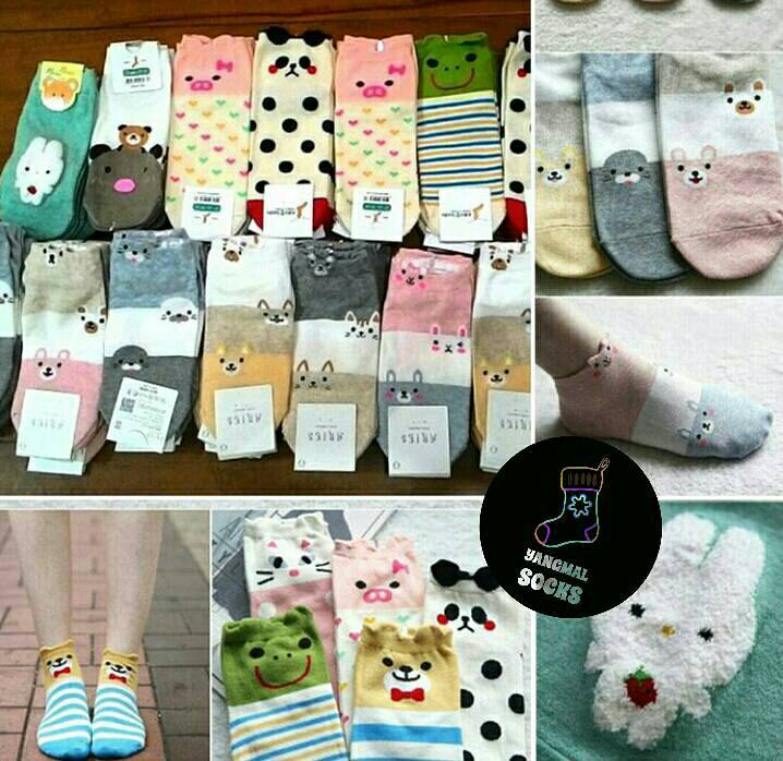 Sepatu dan kaos kaki lucu ini bisa kamu dapetin di tenant fashion dari Soleciety.co dan Yangmal Sock lho