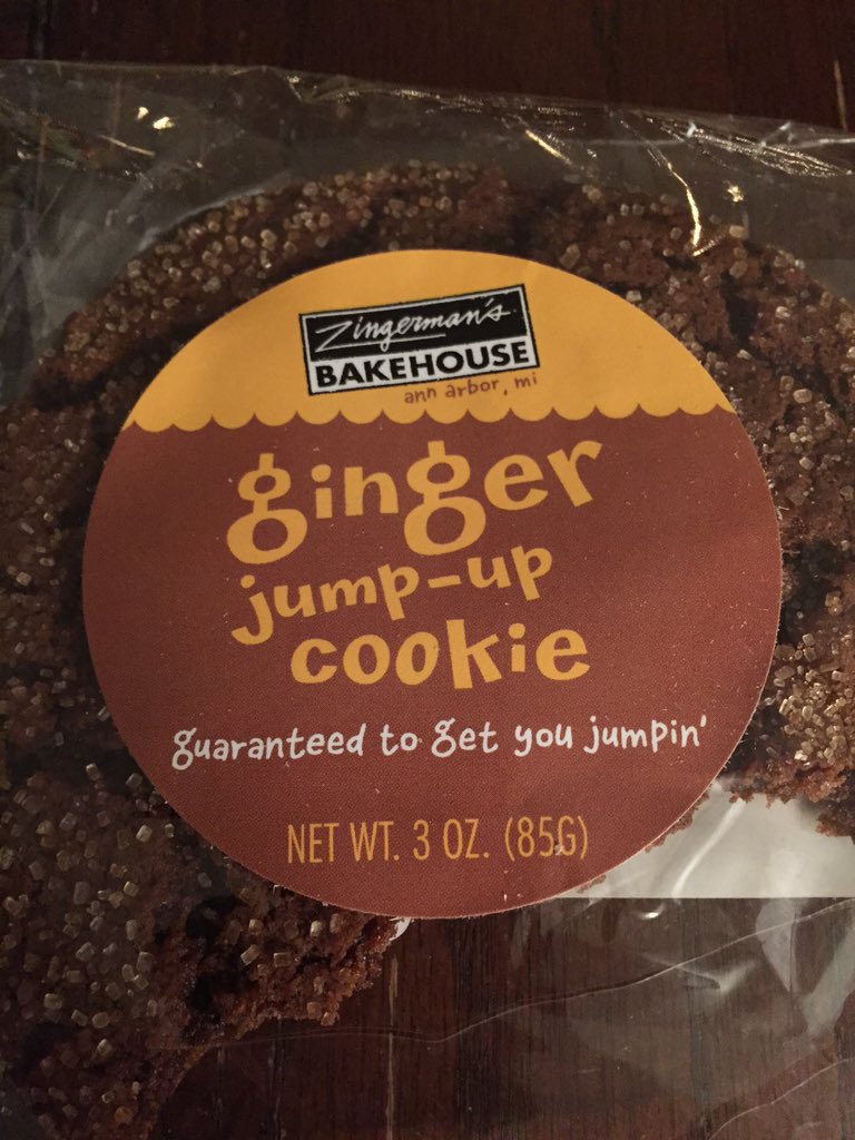 JamesSheets's tweet image. I'll jump for joy for these cookies. @zingermans