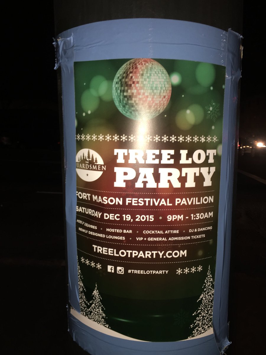 EyeHeartSF's tweet photo. Guardsmen's #TreeLotParty is this Saturday at @FortMasoninSF π² Holiday party for the kids! ππ»π
πΌ https://t.co/epHm7V526j